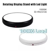 Jewelry Turntable Platform Rack Rotating Display Stand Product Remote Control