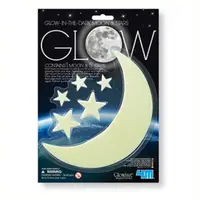 在飛比找PChome24h購物優惠-【4M2U】Glow moon & Stars 螢光月亮和星