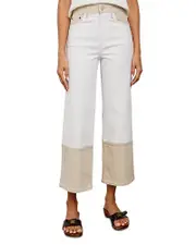 Rails Getty Colorblock Cropped Jeans
