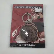 CultureFly Nintendo Mario Kart Koopa Shell Metal Coin Keychain 2002 NEW SEALED