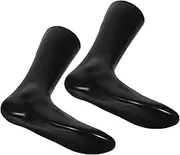 Amosfun 2pcs Foot Models for Socks Display Mannequin Foot Holders Realistic Sock Presentation Stand for Women Thickened Design for Store Use