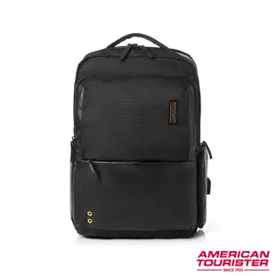 AT美國旅行者AMERICAN TOURISTER筆電後背包/電腦包14吋Zork 2.0極輕量商務減壓抗菌_藍/黑/灰