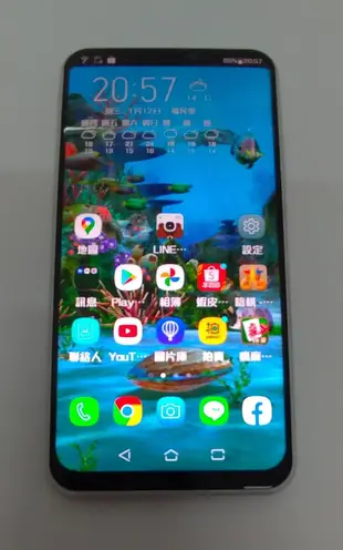 ASUS ZenFone 5Z { Zs620KL } 6.2吋 全螢幕(6G/128G) Android 10 二手 外觀九成新 智慧手機 使用功能正常