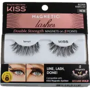 5 Pack KISS Magnetic False Eyelashes, Tempt
