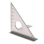 45 degree Stainless Steel Triangle Square ruler Tri Angle Mulit Scriber tools