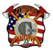 Woodstock Fire Department Engine 24 Company 14 C Shift Patch - NEW