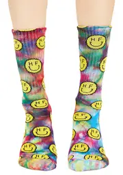 [HUF] Trippy Smiles Crew Socks