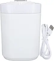 Portable Mini Humidifier Moon White Large Capacity Home Bedroom Humidifier Desktop RGB Ambient Light Humidifier