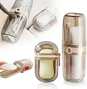 Travel Soap Case,Portable Soap Container with Lid,Travel Soap Container for Traveling Leak Proof,Portable Bar Soap Case for Shower Bathroom Household Supplies (Set 2pcs)