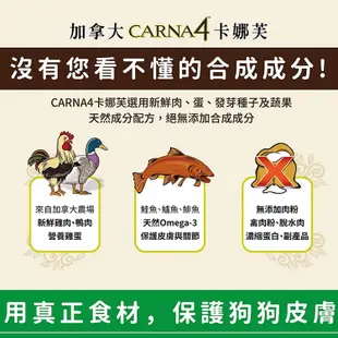 【Carna4卡娜芙】試吃包20g-4入組 (貓飼料/狗飼料)【悠懶貓】