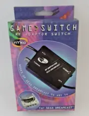 RF ADAPTER GAME SWITCH FOR SEGA DREAMCAST