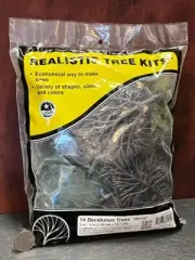 Dollhouse Miniature Tree Kit 14 Trees 1:48 quarter inch scale P232 DollysGallery