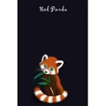 RED PANDA: ANIMAL NOTEBOOK FOR KIDS, BEST GIFT NOTEBOOK, NOTEBOOK FOR KIDS, FUNNY KIDS GIFT, LINED NOTEBOOK FOR KIDS, LARGE 6