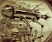 National Motor Bearing Company Ad : Arthur Radebaugh : Archival Art Print
