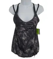 Moving Comfort Women's Gray Workout Tank Size M Serendipity