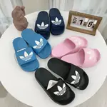 【KT USA】ADIDAS 拖鞋 三葉草 大LOGO 防水拖鞋 FU8297 FU8298