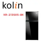 【KOLIN 歌林】 KR-213S05-BK 125公升精緻定頻右開雙門冰箱