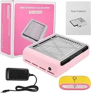 MusyVocay Nail Vacuum Cleaner, Professional Nail Dust Extraction with Filter (Easy to Clean, Reusable), Dust Extraction for Nails for Personal Use, Nail Salon, Salon