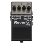 【傑夫樂器行】BOSS RV-6 REVERB 效果器 數位殘響 KEYBOARD BASS 可用