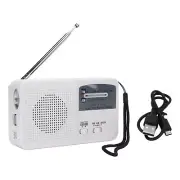 Solar Charging Emergency Radio Hand Crank Radio Multiband AM FM With LED Li FF
