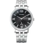 【CITIZEN 星辰】紳士小秒針手錶-39MM 送行動電源 開學(BE9170-72E)