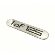 EXCLUSIVE STAINLESS STEEL HANDMADE LOGO STYLE BRABUS 125R 1 OF 125 FOR SMART 453