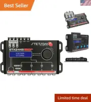 Advanced 15 Band Equalizer & Crossover DSP with LCD Display for Audio Excellence