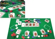 ProPoker 200 Poker Chips With Felt Mat