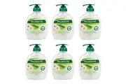 6x Palmolive 250ml Natural Liquid Hand Wash Softening Aloe Vera & Chamomile Pump