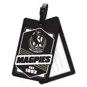 Collingwood Magpies AFL Kids Rubber Luggage Tag