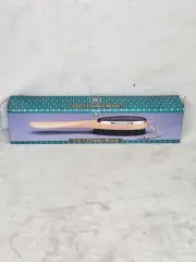 VTG 1990's K-MART Clothes Double Sided Lint Brush Shoe Horn Wooden Handle NWT
