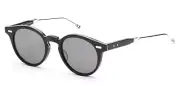 Authentic THOM BROWNE 806 A-BLK-SLV Folding Sunglasses Matte Black *NEW* 48mm