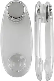 AXLIZER 2PCS Blinds Accessories Cord Weight Plastic Window Shutter Clear Plastic Safety Handle for Blinds, Vertical Venetian Blind Tensioner