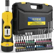 60Pcs Torque Screwdriver Wrench Set, 10-70 IN.LB, Inch Pound Torque Screwdriver