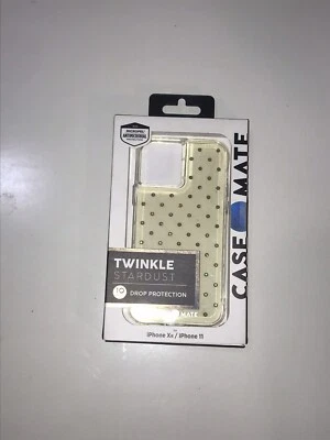 Case Mate Twinkle Star Dust 10 FT Drop Protection Case iphone 11 / iPhone XR