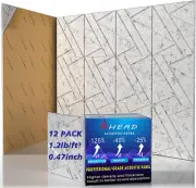16 Pack Self-Adhesive Soundproof Wall Panels, 12 X 12 X 0.47 in Sound Proof Foam