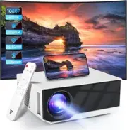 Projector with WiFi and Bluetooth, Native Full HD 1080P, 16000Lumens Portable