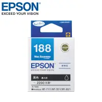 在飛比找蝦皮商城優惠-EPSON T188原廠墨水匣黑色