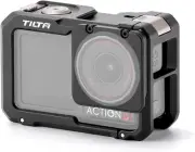 TILTA Full Camera Cage for DJI Osmo Action 3, 4, and 5 Pro - Black TA-T72-FCC-B
