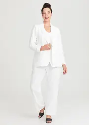 [Taking Shape] Taking Shape Dress Code Work Pant Size 22 in Ivory - Plus Size Women's Clothing Ivory