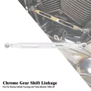 CNC Chrome Shifter Gear Shift Linkage For Harley Touring Tri Glide Softail 86-23