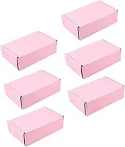 ROMISBABA 6Pcs Airplane Shipping Boxes Convenient Storage for and Favors Strong Load Bearing for Parties and Deliveries