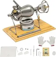 Chinese Popcorn Cannon High Pressure Popcorn Maker Hand Puffed Rice Maker Popcorn Popper Stovetop(500ml)