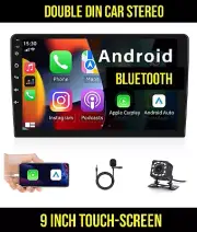 Car Radio Stereo 9"Android Double Din -Touchscreen-GPS Navigation-Bluetooth,WiFi
