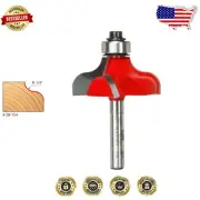 Decorative Edge Ogee Router Bit 1-1/2" Dia., 1/4" Shank for Stunning Finishes