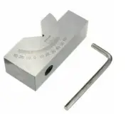 New 0°-60°Adjustable Angle Block Set V Angle Gauge Block Precision Micro Milling