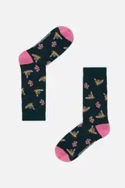 Bee & Flower Sock