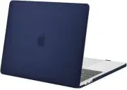 Plastic Hard Case for MacBook Pro 13 (2016 - 2024) A1990 A1706 A1708 Navy Blue