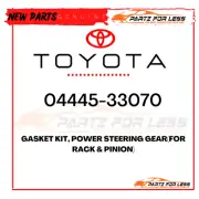04445-33070 TOYOTA GASKET KIT, POWER STEERING GEAR(FOR RACK & PINION) NEW OEM