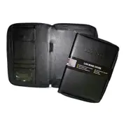 OSC LBC2007 Log Book Cover Leather Look - Black [LBC2007]
